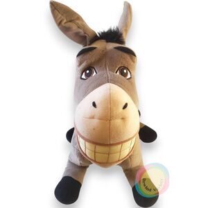 Giant Shrek 2 Jumbo Donkey Plush 20" Hasbro 2004